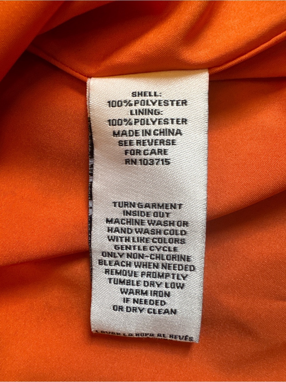 Nanette Lepore Orange Floral A-Line High Neck Pleated Smocked Lined Dress 10 - Picture 8 of 11